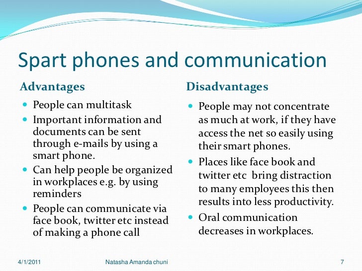Advantages and disadvantages of using a smartphone advantages and disadvantages of mobile phones in business